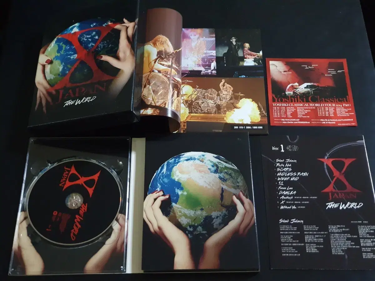 엑스재팬 앨범 THE WORLD X JAPAN (2CD+DVD+포토북)